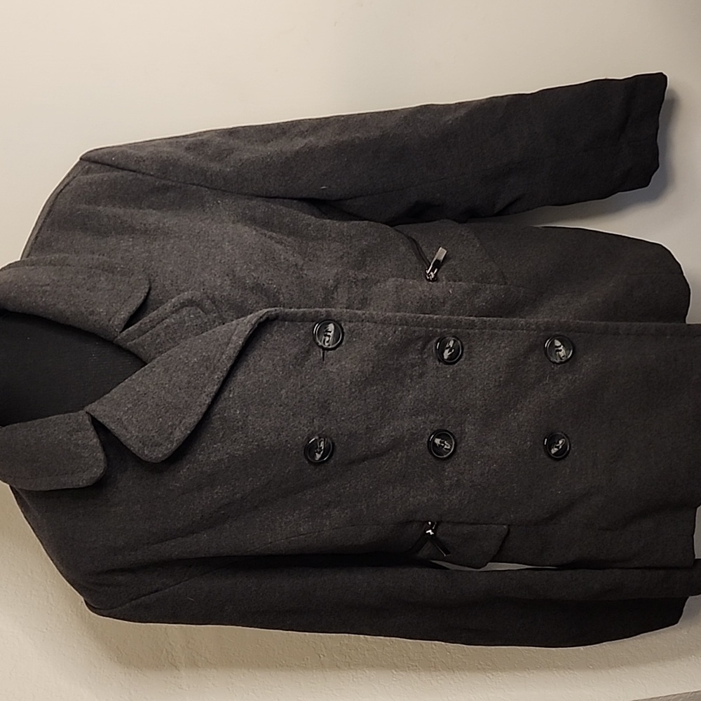 Grey 3 Button Jacket Women's size XL